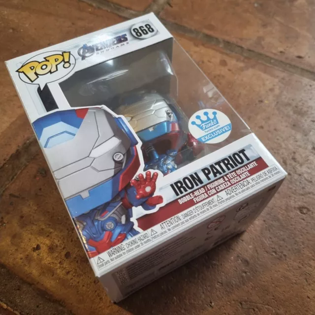 Funko Pop! AVENGERS END GAME 868 IRON PATRIOT EXCLUSIVE