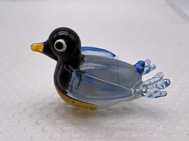 Glass Penguin  Miniature Figure