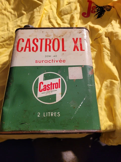 Bidon huile 2L castrol xl ..vide