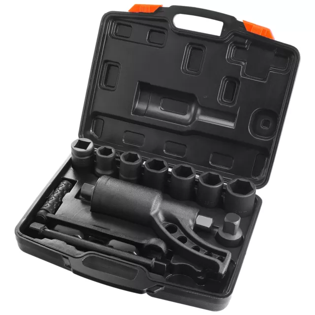 VEVOR Torque Multiplier Wrench Set 1" Drive 1:64 Lug Nut Remover with 8 Sockets