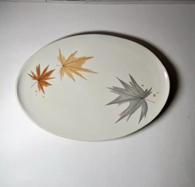 Iroquois  China Harvest Time Large Platter Ben Seibel 15 x 11 in. Mid Century 2
