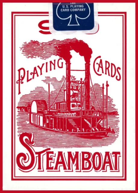 Steamboat 999 Playing Cards - Red