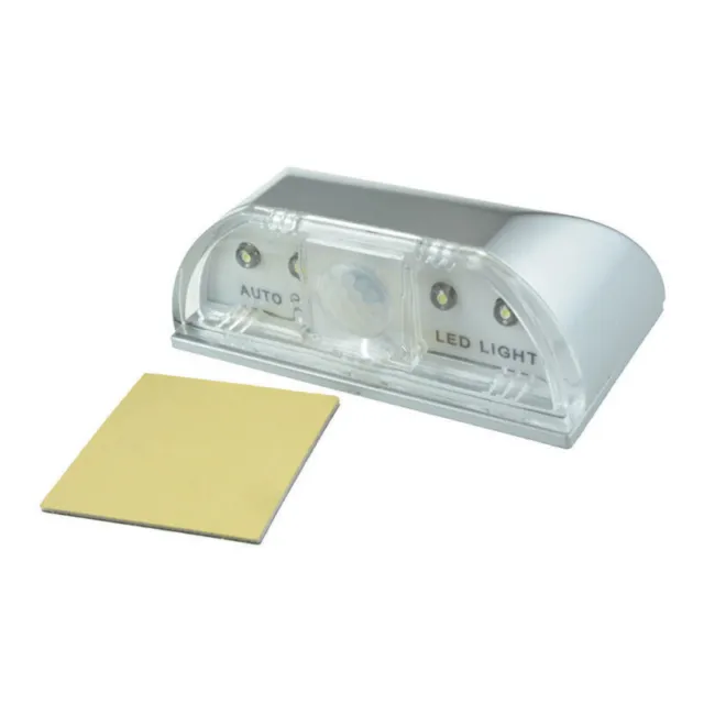 Infrarot Erkennung 4 LED PIR Bewegungssensor Home Küche Treppe Licht Lampe DE