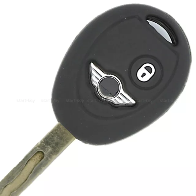Silikon Schlüssel Hülle Etui Cover für BMW 3 5 er 550i X3 X5 X6 528i 3-Tasten