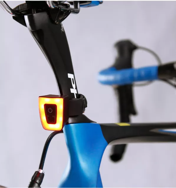 Luz delantera bicicleta LED 1600lm con batería externa recargable