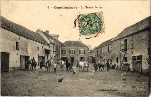 CPA Courdimanche La Grande Ferme FRANCE (1309973)