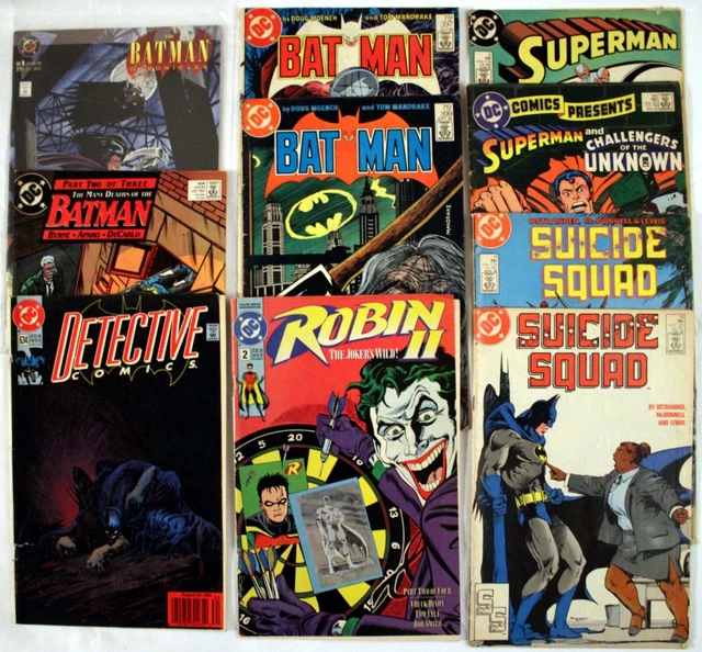 Assorted DC Comic Book Lot (Batman, Superman, Suicide Squad) LOOK!!