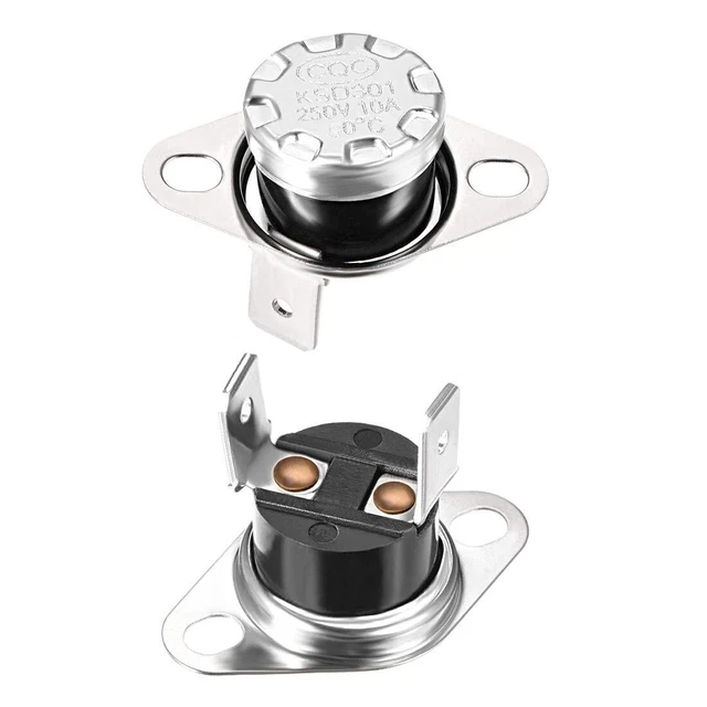 10 Thermostats KSD301 NC - 90°C à 150°C - Commutateur Température - Pour électroménager & Chauffage