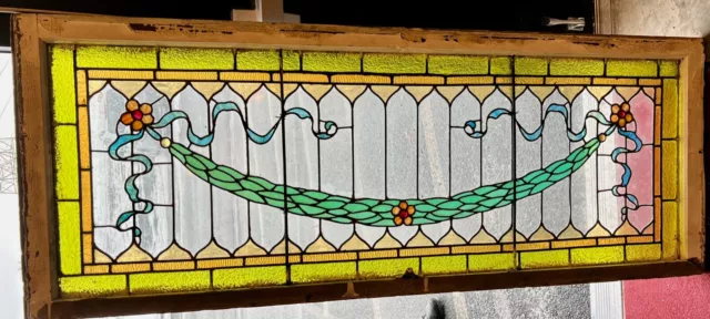American stained glass window