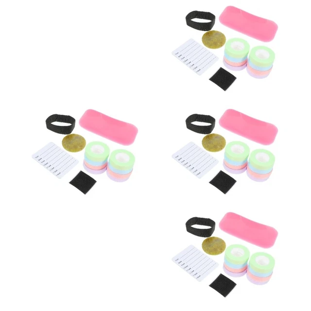 44 ud. herramientas de belleza de maquillaje para mujer juego de extensión de pestañas