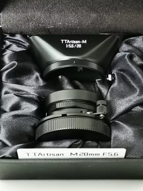 TTArtisan M 28 mm 1:5.6 Leica M Vollformat Farbe schwarz