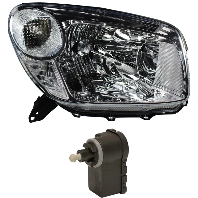 Repiauto Phare Avant Droit H4 Compatible Toyota Rav4 Phase 2 2003-2006 - Référence OEM 8110542270