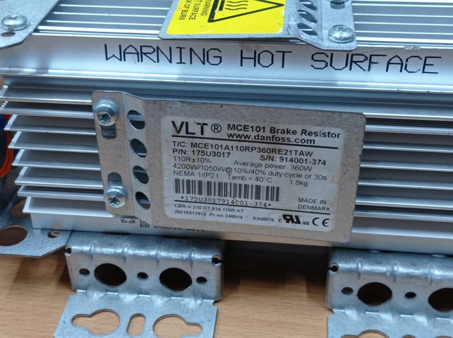 Resistenza di frenatura DANFOSS VLT MCE101 175U3017 360W / #D M1CP 5206