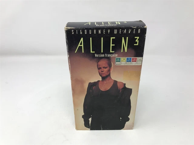 ALIEN 3 (VHS 1992) Sigourney Weaver - Horror - Movie Tape - Francais ...