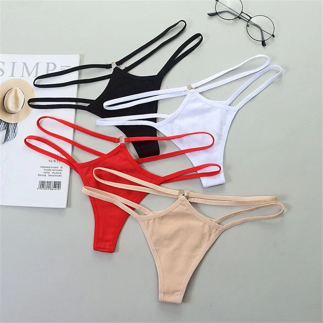 Sous-vêtements pour femme Culottes pour femmes À lanières String String