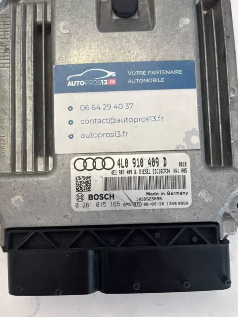 Ecu Calculateur De Moteur A Decoder  Audi Q7 0281015165  4L0910409D  Edc16Cp34