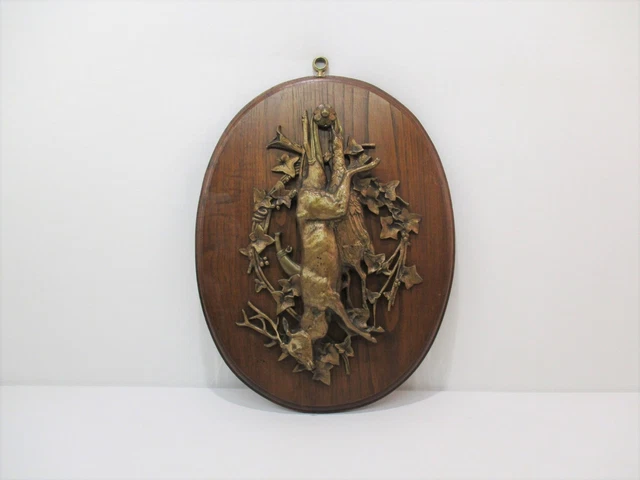 Trophée De Chasse Ancien - Patte De Chevreuil Naturalisée - Plaque 1952 - TBE