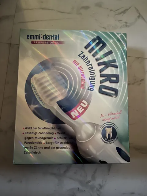 Emmi-dent Ultraschall Zahnbürste - Neu! aus Praxisauflösung