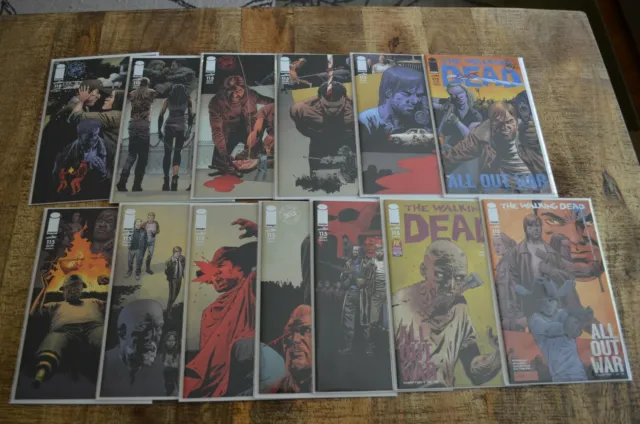 Walking Dead #115 Variant Cover Lot of 12 Kirkman Image Comic October 2013 VF/NM