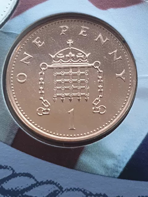 2006 BUNC 1p Crowned Portcullis One Pence Penny Coin Brilliant Uncirculated