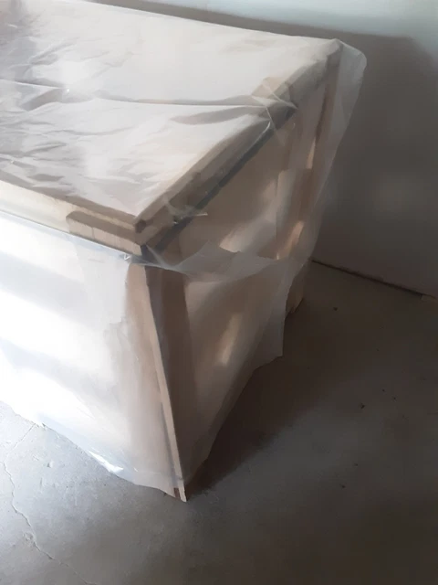 Schrumpffolie Industriepalette Palettensicherung Palettenmaß 100x80 H40-80cm   