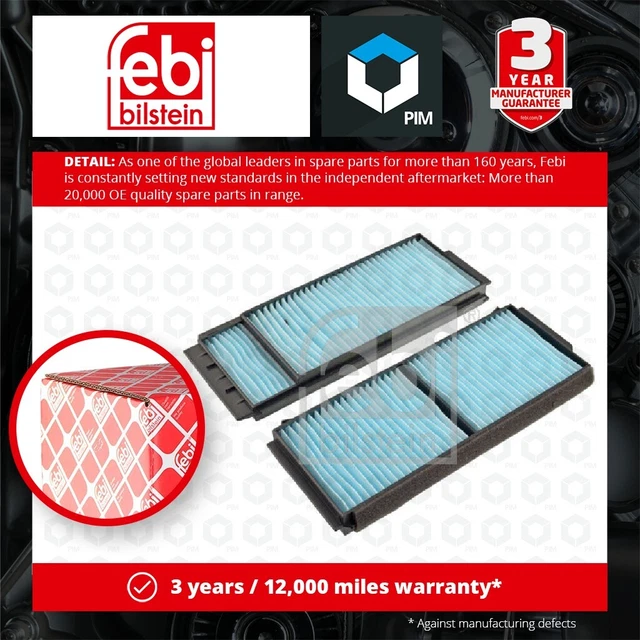 Filtro polline/cabina adatto a MAZDA 3 BK 1.6 03-09 BP4K61J6X BP4K61J6XA Febi nuovo