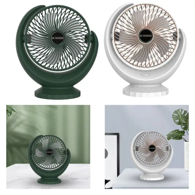 Ventilatore da tavolo USB regolabile Ventilatore portatile silenzioso per