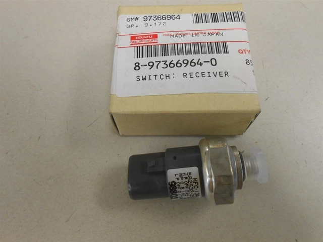 専用JF112★JF53鑑付 ※2点同梱 8-97366-964-0 ISUZU NPR 1995-2007 Ac Receiver Drier Switch