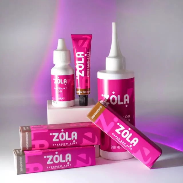 ZOLA Professional Eyelash&Eyebrow Tint With Collagen 15ml 6 colors