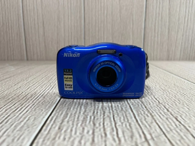 NIKON COOLPIX W100 Digital Camera 2717 Compact Used with