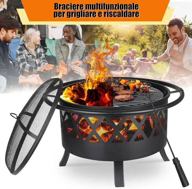 BORDSTRACT Propanschlauch 100 Cm – Edelstahlgeflecht, Mit Adapter, Für Grill, Feuerstelle, Gasheizung