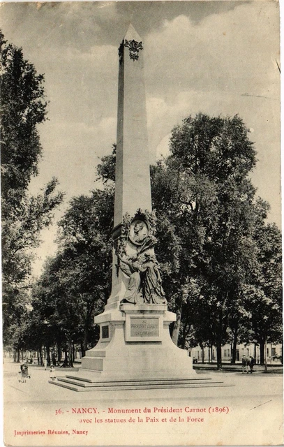 CPA Nancy-Monument du Président Carnot (188214)