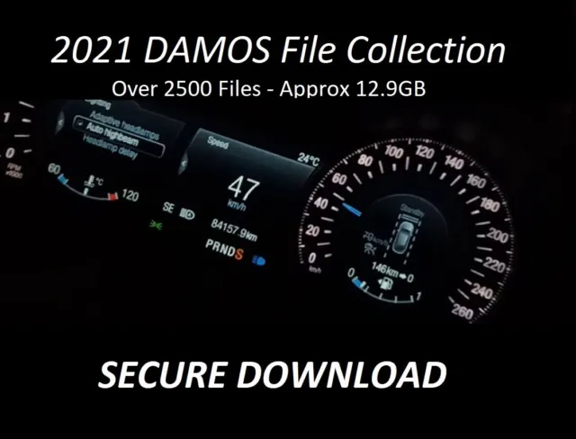 2021 Large Collection of Quality Damos .OLS Chip Tuning Files - Hex, A2L - ECU