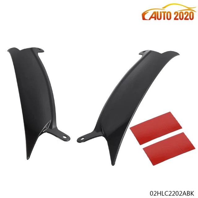 2Pcs Headlight Eyelids Black Fit For 2006-09 VW Golf Gti Jetta R32 Rabbit Mk5