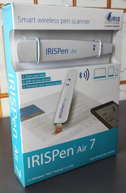 IRIS PEN AIR 7 penna scanner smart wireless pen scanner EUR 50,00