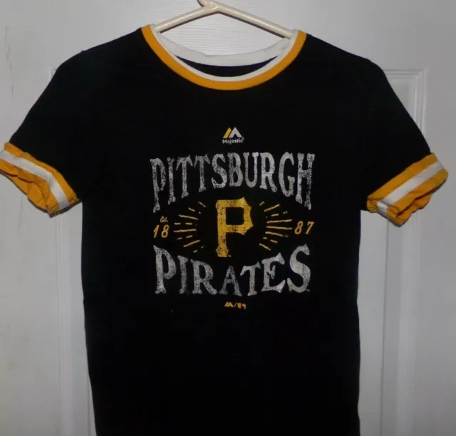 Pittsburgh Pirates Youth Size 10-12 Short Sleeve T-Shirt