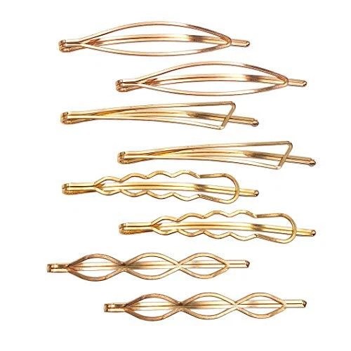 Hair Pins Set Geometric Hair Clips Metal Hairpin Minimalist Hair Styling Jewelrn