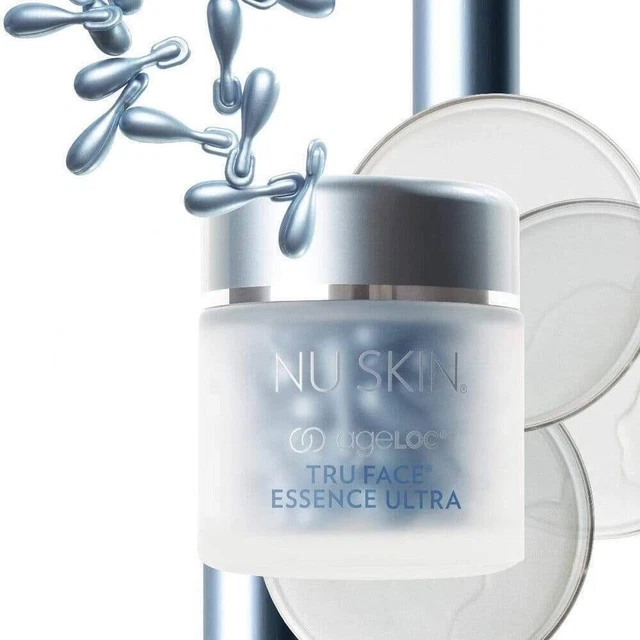 NU SKIN AGELOC Tru Face Essence Ultra Serum 60 Capsules With Free 180