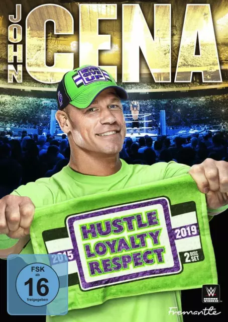 Wwe: John Cena - Hustle,Loyalty,Respect  2 Dvd Neu
