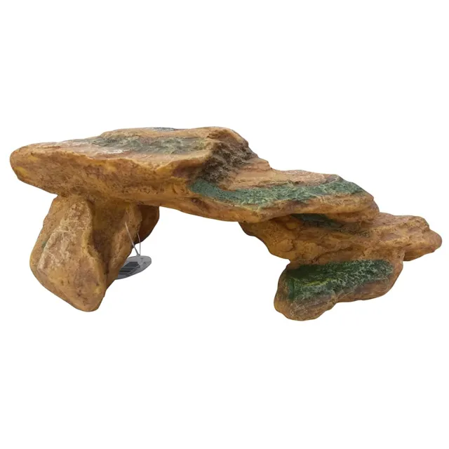 Desert Stone Rock Ledge Artificial Formation, Perfect for Reptile or Fish Tank