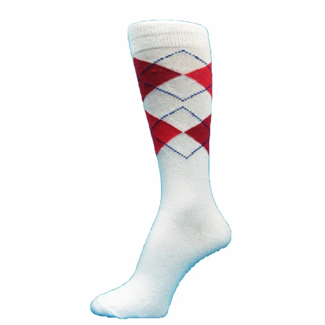 Spotlight Hosiery Men's Groomsmen Wedding Argyle Dress Socks --MA011