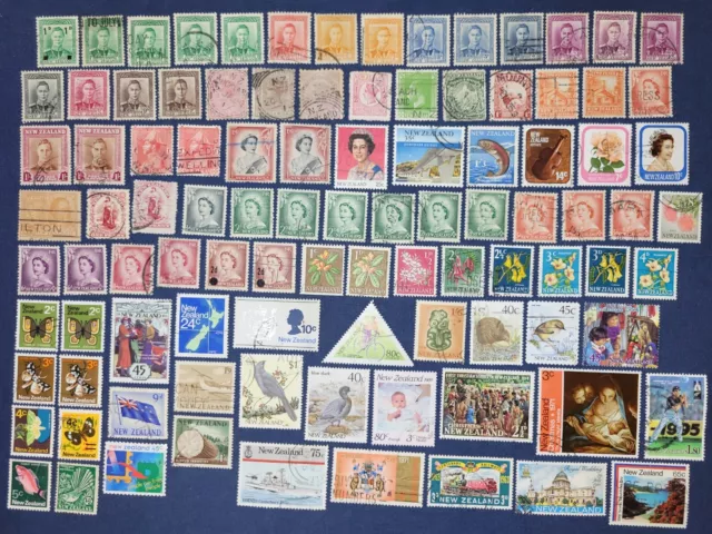 Lot97 Briefmarken New Zealand Gestempelt Abarten Motive
