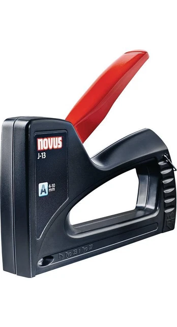NOVUS Handtacker J-13 AH mit hochwertigem Kunststoffgehäuse