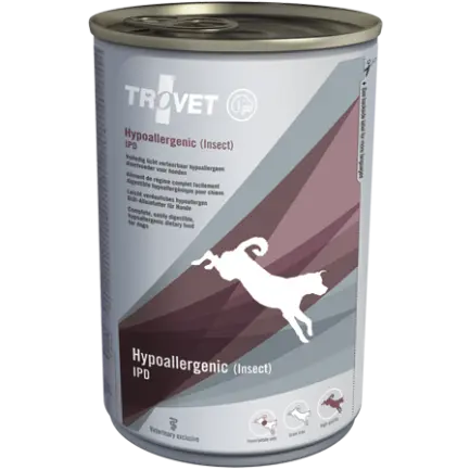 Trovet Hypoallergenic Insect Cibo Umido per Cani con Allergie - Insetti - 6x400g