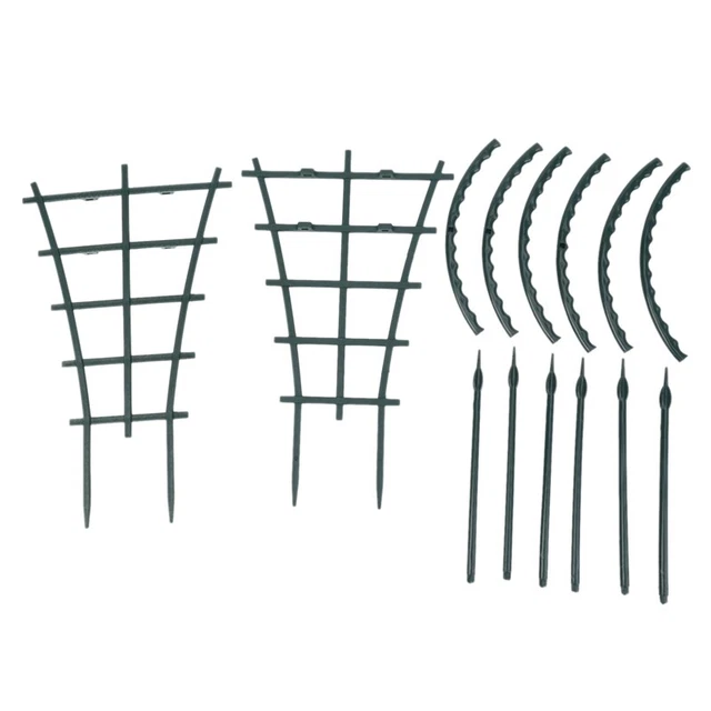 4 StüCk Garten Pflanzen Klettern Spalier Blumen Reben Weinreben Terrasse Kl M4B8