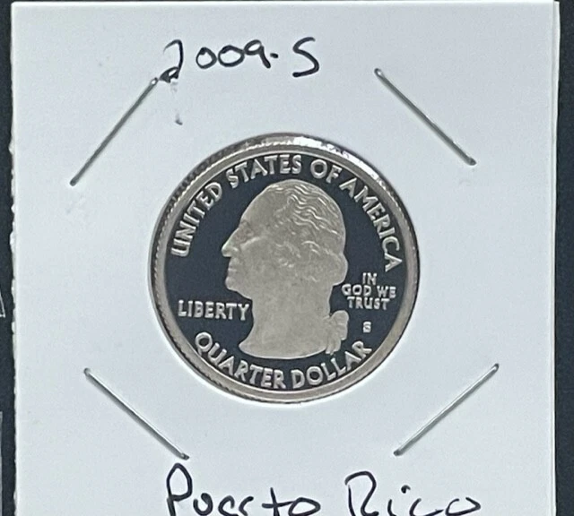 2009 P+D+S Puerto Rico Set ~ U.S. Territory ~ Clad Proof + PD in Mint Wrap
