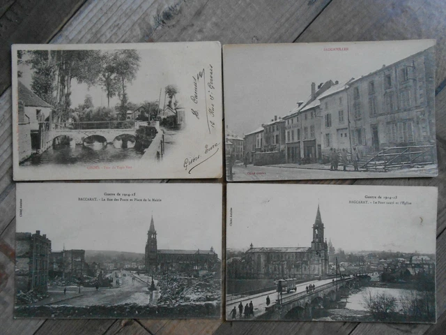 LOT DE 4 Belles Cartes Postales Anciennes. EUR 2,00 - PicClick FR