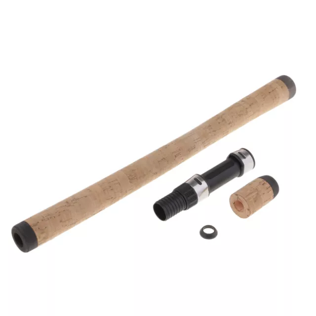 Angelrute Kork Griff DIY Lomg Gerader Griff Pole Kork Griff Set