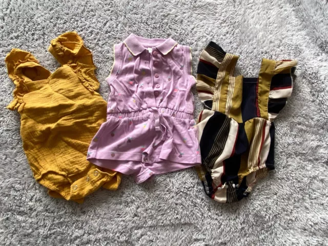 bundle of baby girl’s clothes 16 pieces 2