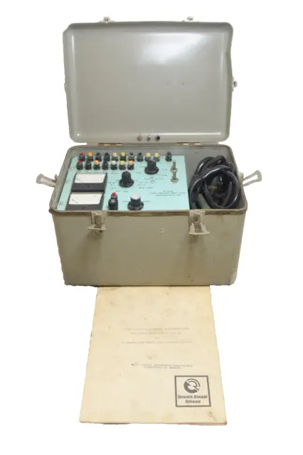 Vintage Noel-Smyser 1948 Transmission Field Test Set. N 1948, Detroit Diesel